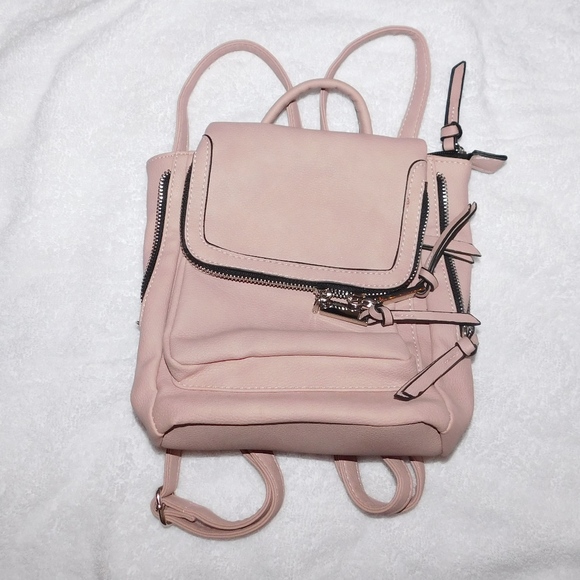 Handbags - Small Pink Backpack